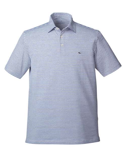 vineyard vines Men's Heathered Winstead Sankaty Polo
