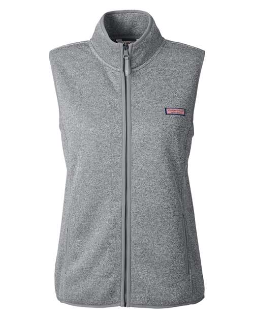 vineyard vines Women's Mountain Sweater Fleece Vest