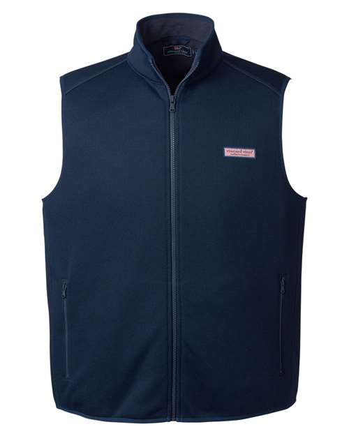 vineyard vines Men's Mountain Sweater Fleece Vest