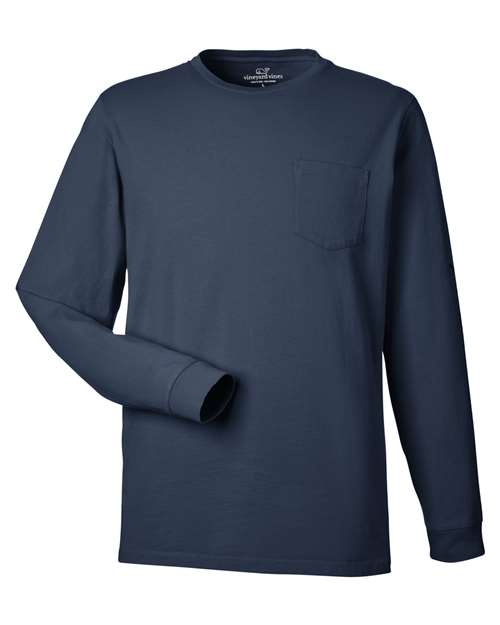 vineyard vines Unisex Long Sleeve Pocket T-Shirt