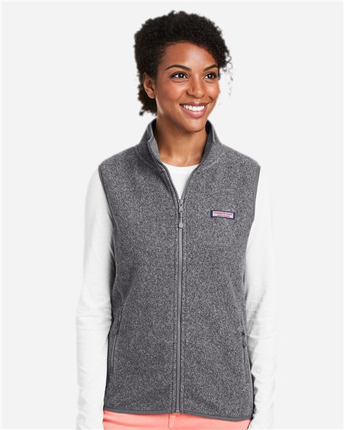 vineyard vines Women's Harbor Fleece Vest